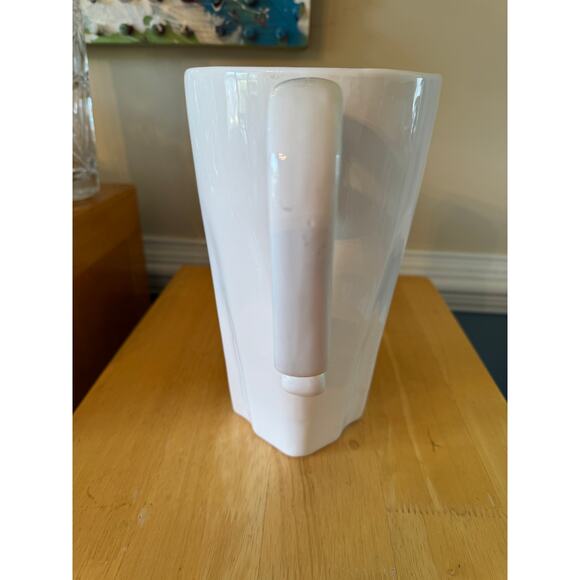 White Pitcher Destin Handcrafted in Portugal - Picture 6 of 6
